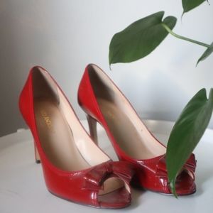 Red Enzo Angiolini Heels